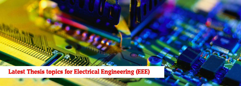 Thesis topics for Electrical Engineering